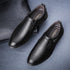 Men's Casual Leather Shoes Comfortable Slip-On Design for Business and Everyday Wear
